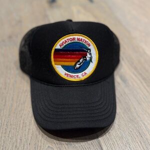 Aviator Nation Black Hat
